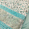 Elegant Pure Cotton Suit with Applique & Thread Work Neckline