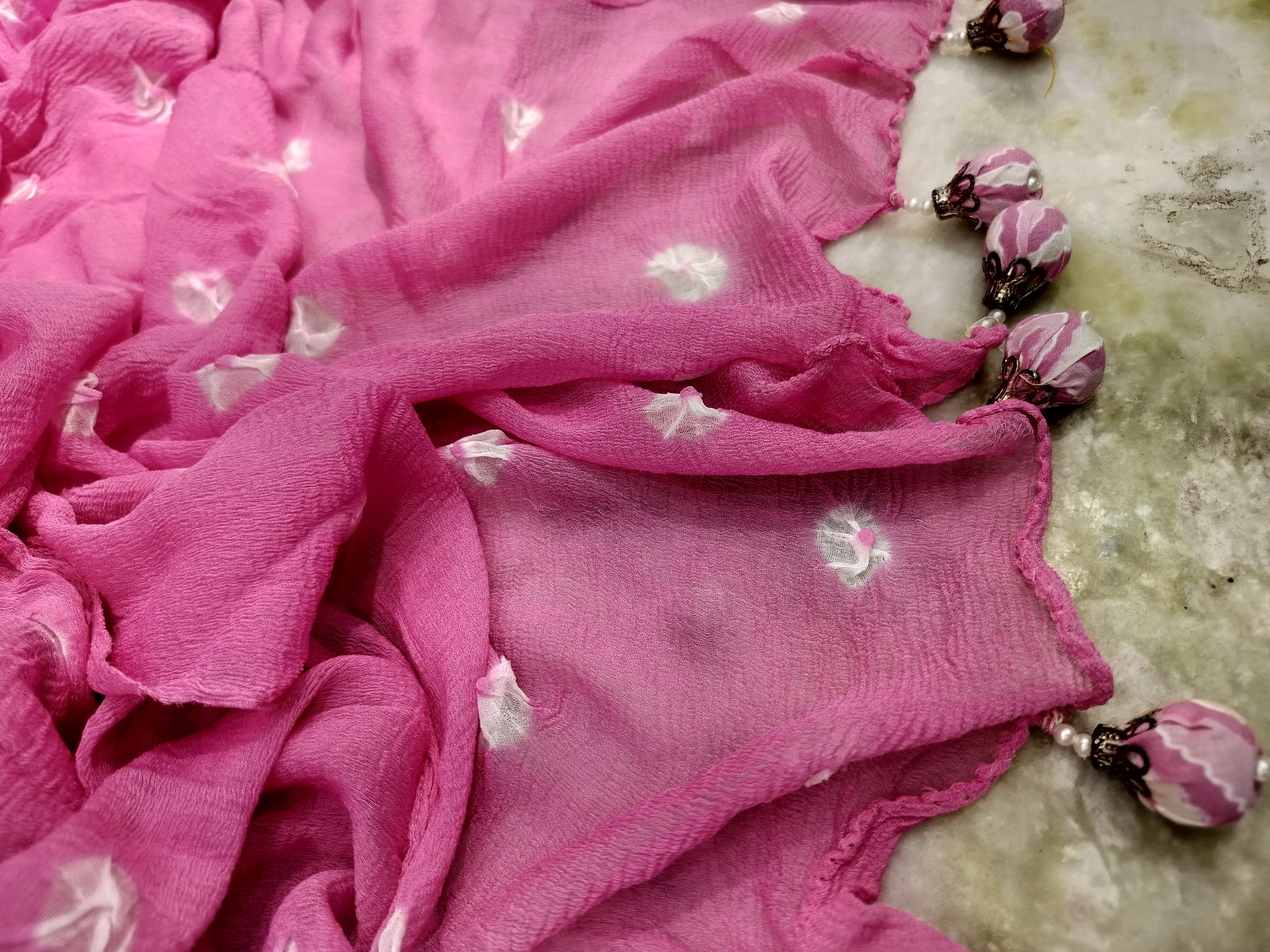 Elegant Pure Cotton Suit with Thread Work & Kota Doria Dupatta